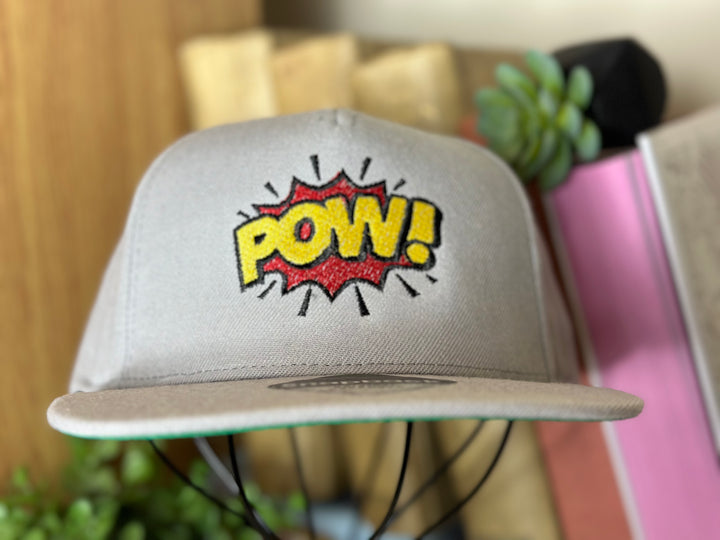 Comic Hat With Pow and WTF