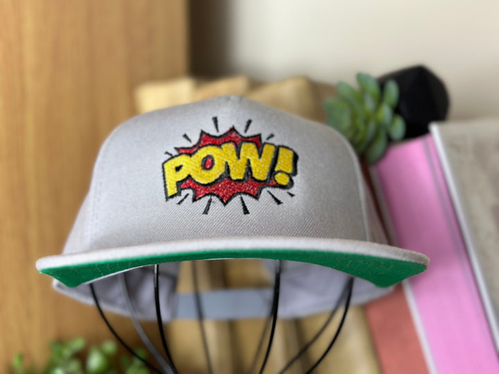 Comic Hat With Pow and WTF