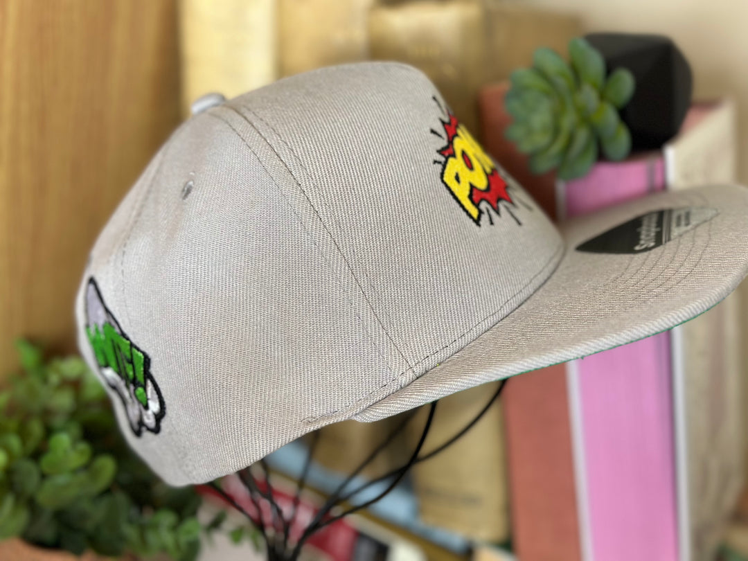 Comic Hat With Pow and WTF