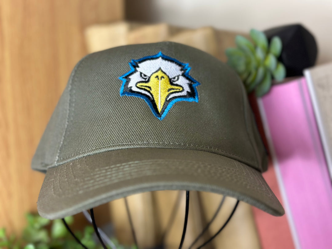 Eagle Baseball Hat with US Flag 